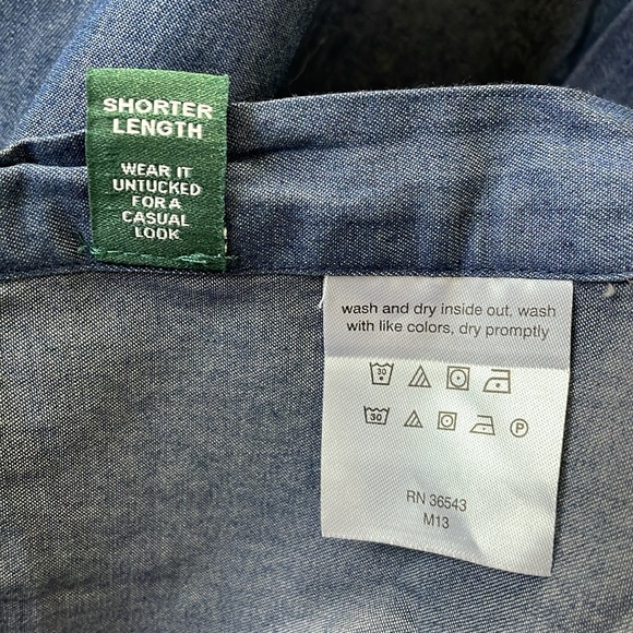 Lauren Ralph Lauren Size 18.5 - 34/35 (2XL) Big Fit Stretch Fit shirt. New w/tag - Picture 5 of 6